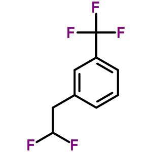 1-(2,2-Difluoroethyl)-3-(trifluoromethyl)benzeneStructure,50562-17-9Structure 1-(2,2-Difluoroethyl)-3-(trifluoromethyl)benzene Structure,50562-17-9Structure
