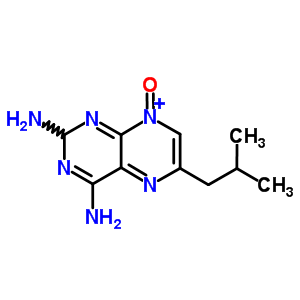 2,4-Pteridinediamine,6-(2-methylpropyl)-, 8-oxideStructure,50627-27-5Structure 2,4-Pteridinediamine,6-(2-methylpropyl)-, 8-oxide Structure,50627-27-5Structure