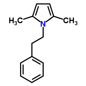 2,5-Dimethyl-1-phenethyl-1H-pyrroleStructure,50691-34-4Structure 2,5-Dimethyl-1-phenethyl-1H-pyrrole Structure,50691-34-4Structure