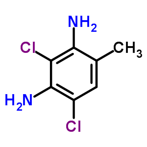 3,5-Dichloro-2,4-toluenediamineStructure,50694-81-0Structure 3,5-Dichloro-2,4-toluenediamine Structure,50694-81-0Structure