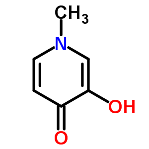 3-Hydroxy-1-methyl-1h-pyridin-4-oneStructure,50700-61-3Structure 3-Hydroxy-1-methyl-1h-pyridin-4-one Structure,50700-61-3Structure