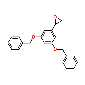 3,5-DibenzyloxyphenyloxiraneStructure,50841-47-9Structure 3,5-Dibenzyloxyphenyloxirane Structure,50841-47-9Structure