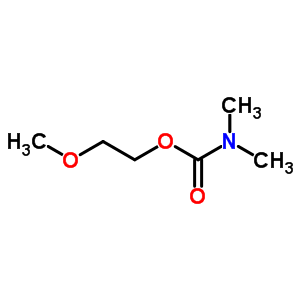 Dimethylcarbamic acid 2-methoxyethyl esterStructure,50883-78-8Structure Dimethylcarbamic acid 2-methoxyethyl ester Structure,50883-78-8Structure