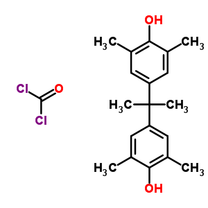 Carbonic dichloride, polymer with 4,4-(1-methylethylidene)bis(2,6-dimethylphenol)Structure,51137-43-0Structure Carbonic dichloride, polymer with 4,4-(1-methylethylidene)bis(2,6-dimethylphenol) Structure,51137-43-0Structure
