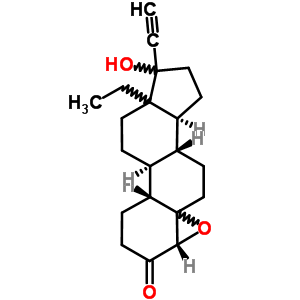 左炔諾孕酮-4beta,5beta-環(huán)氧化物結構式_51267-67-5結構式