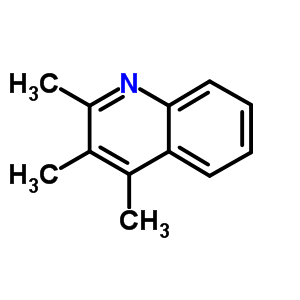 2,3,4-三甲基喹啉結(jié)構(gòu)式_51366-52-0結(jié)構(gòu)式