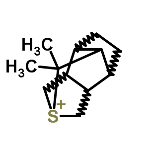 八氫-1,1-二甲基-2,4,7-乙烷基亞基環(huán)戊二烯并[c]噻喃鎓結構式_51510-22-6結構式