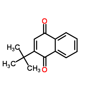 1,4-Naphthalenedione, 2-(1,1-dimethylethyl)-Structure,51595-06-3Structure 1,4-Naphthalenedione, 2-(1,1-dimethylethyl)- Structure,51595-06-3Structure