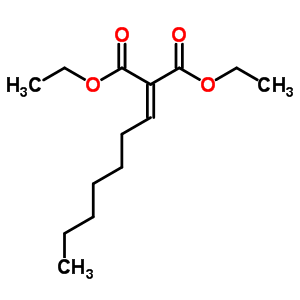 Diethyl 2-heptylidenepropanedioateStructure,51615-31-7Structure Diethyl 2-heptylidenepropanedioate Structure,51615-31-7Structure