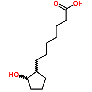 7-(2-Hydroxycyclopentyl)heptanoic acidStructure,51876-14-3Structure 7-(2-Hydroxycyclopentyl)heptanoic acid Structure,51876-14-3Structure
