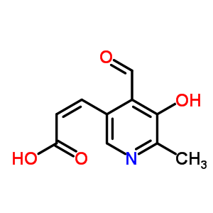 2-Propenoic acid,3-(4-formyl-5-hydroxy-6-methyl-3-pyridinyl)-, (e)-(9ci)Structure,51896-68-5Structure 2-Propenoic acid,3-(4-formyl-5-hydroxy-6-methyl-3-pyridinyl)-, (e)-(9ci) Structure,51896-68-5Structure