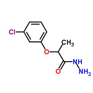 2-(3-Chlorophenoxy)propanohydrazideStructure,52094-95-8Structure 2-(3-Chlorophenoxy)propanohydrazide Structure,52094-95-8Structure
