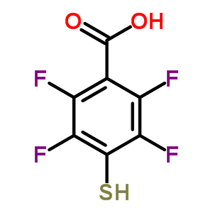 2,3,5,6-Tetrafluoro-4-mercaptobenzoic acidStructure,5211-44-9Structure 2,3,5,6-Tetrafluoro-4-mercaptobenzoic acid Structure,5211-44-9Structure