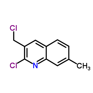 2-Chloro-3-(chloromethyl)-7-methylquinolineStructure,521915-96-8Structure 2-Chloro-3-(chloromethyl)-7-methylquinoline Structure,521915-96-8Structure