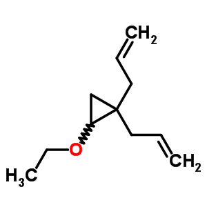 Cyclopropane,2-ethoxy-1,1-di-2-propen-1-yl-Structure,52713-73-2Structure Cyclopropane,2-ethoxy-1,1-di-2-propen-1-yl- Structure,52713-73-2Structure