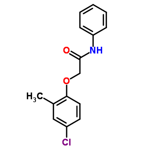 2-(4-Chloro-2-methylphenyloxy)-n-phenylacetamideStructure,52723-84-9Structure 2-(4-Chloro-2-methylphenyloxy)-n-phenylacetamide Structure,52723-84-9Structure