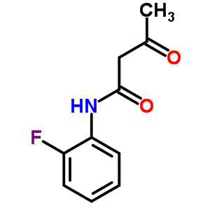N-(2-氟苯基)-3-氧代丁酰胺結(jié)構(gòu)式_5279-85-6結(jié)構(gòu)式