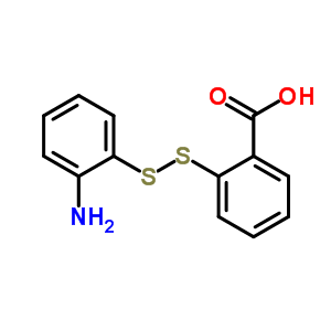 2-((2-Aminophenyl)dithio)benzoic acidStructure,5301-13-3Structure 2-((2-Aminophenyl)dithio)benzoic acid Structure,5301-13-3Structure