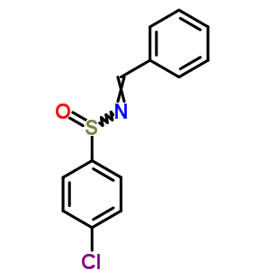 N-亞芐基-4-氯-苯亞磺酰胺結(jié)構(gòu)式_53075-89-1結(jié)構(gòu)式