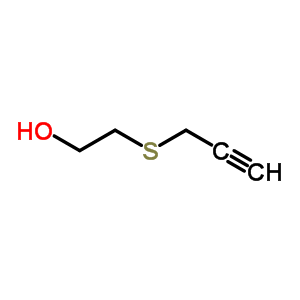 2-(Prop-2-ynylthio)ethanolStructure,5309-77-3Structure 2-(Prop-2-ynylthio)ethanol Structure,5309-77-3Structure