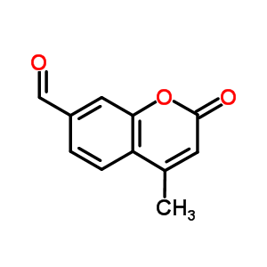 4-Methyl-2-oxo-2 h-chromene-7-carbaldehydeStructure,53183-53-2Structure 4-Methyl-2-oxo-2 h-chromene-7-carbaldehyde Structure,53183-53-2Structure