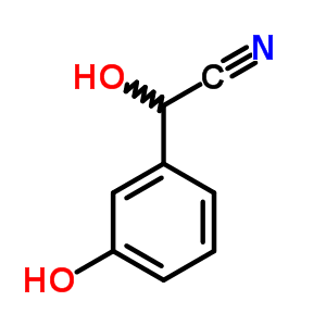 3-羥基扁桃腈結(jié)構(gòu)式_53313-95-4結(jié)構(gòu)式