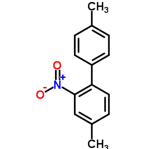 4-Methyl-1-(4-methylphenyl)-2-nitro-benzeneStructure,53356-70-0Structure 4-Methyl-1-(4-methylphenyl)-2-nitro-benzene Structure,53356-70-0Structure