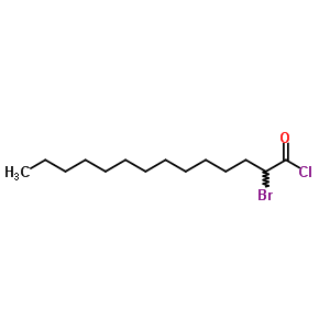 2-Bromotetradecanoic acid chlorideStructure,53411-22-6Structure 2-Bromotetradecanoic acid chloride Structure,53411-22-6Structure