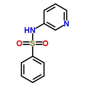 Benzenesulfonamide, n-3-pyridinyl-Structure,53472-19-8Structure Benzenesulfonamide, n-3-pyridinyl- Structure,53472-19-8Structure