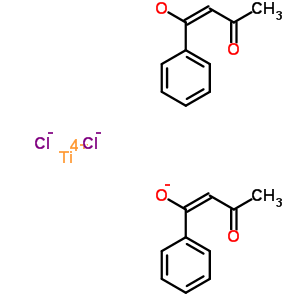 Dichlorobis(1-phenyl-1,3-butanedionato)titanium (iv)Structure,53479-23-5Structure Dichlorobis(1-phenyl-1,3-butanedionato)titanium (iv) Structure,53479-23-5Structure