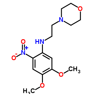 4-Morpholineethanamine, n-(4,5-dimethoxy-2-nitrophenyl)-Structure,53486-20-7Structure 4-Morpholineethanamine, n-(4,5-dimethoxy-2-nitrophenyl)- Structure,53486-20-7Structure
