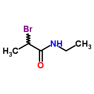 Propanamide,2-bromo-n-ethyl-Structure,5349-31-5Structure Propanamide,2-bromo-n-ethyl- Structure,5349-31-5Structure