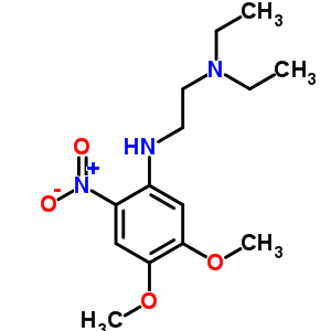 1,2-Ethanediamine, n,n-diethyl-n-(4,5-dimethoxy-2-nitrophenyl)-Structure,53493-59-7Structure 1,2-Ethanediamine, n,n-diethyl-n-(4,5-dimethoxy-2-nitrophenyl)- Structure,53493-59-7Structure