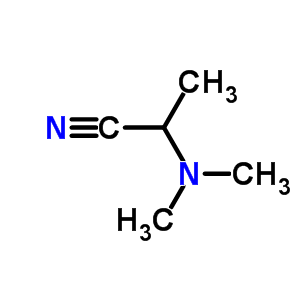 2-DimethylaminopropanenitrileStructure,5350-67-4Structure 2-Dimethylaminopropanenitrile Structure,5350-67-4Structure