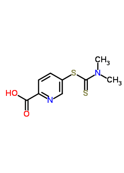 5-Dimethyldithiocarbamylpicolinic acidStructure,53562-97-3Structure 5-Dimethyldithiocarbamylpicolinic acid Structure,53562-97-3Structure