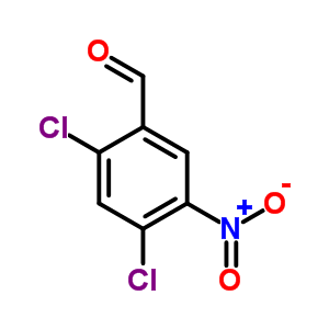 2,4-Dichloro-5-nitrobenzaldehydeStructure,53581-87-6Structure 2,4-Dichloro-5-nitrobenzaldehyde Structure,53581-87-6Structure