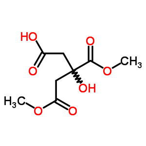 3-Hydroxy-5-methoxy-3-methoxycarbonyl-5-oxo-pentanoic acidStructure,53798-97-3Structure 3-Hydroxy-5-methoxy-3-methoxycarbonyl-5-oxo-pentanoic acid Structure,53798-97-3Structure