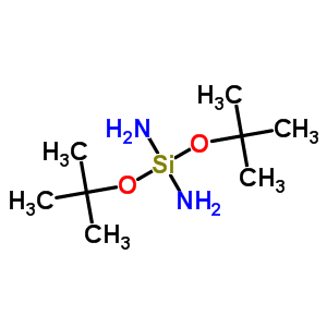 二氨基-雙(叔丁氧基)-硅烷結(jié)構(gòu)式_5392-02-9結(jié)構(gòu)式