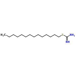 Pseudourea, 2-tetradecyl-2-thio-, monohydrochlorideStructure,5392-21-2Structure Pseudourea, 2-tetradecyl-2-thio-, monohydrochloride Structure,5392-21-2Structure