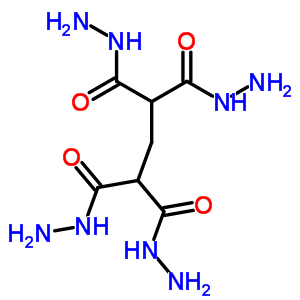 Propane-1,1,3,3-tetracarbohydrazideStructure,5395-02-8Structure Propane-1,1,3,3-tetracarbohydrazide Structure,5395-02-8Structure