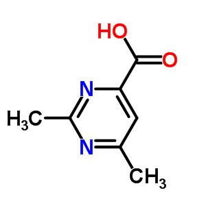 4-Pyrimidinecarboxylicacid,2,6-dimethyl-(6ci,7ci,9ci) Structure,54198-74-2Structure
