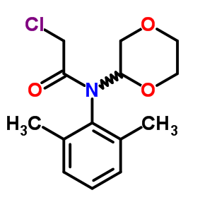 2-Chloro-n-(1,3-dioxolan-2-ylmethyl)-n-(2,6-dimethylphenyl)acetamideStructure,54237-74-0Structure 2-Chloro-n-(1,3-dioxolan-2-ylmethyl)-n-(2,6-dimethylphenyl)acetamide Structure,54237-74-0Structure