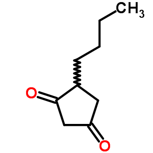 4-Butyl-1,3-cyclopentanedioneStructure,54244-72-3Structure 4-Butyl-1,3-cyclopentanedione Structure,54244-72-3Structure