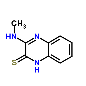 (9ci)-3-(甲基氨基)-2(1H)-喹噁啉硫酮結(jié)構(gòu)式_54253-31-5結(jié)構(gòu)式