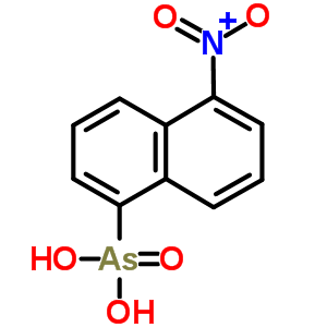 Arsonic acid,(5-nitro-1-naphthalenyl)-(9ci)Structure,5430-36-4Structure Arsonic acid,(5-nitro-1-naphthalenyl)-(9ci) Structure,5430-36-4Structure