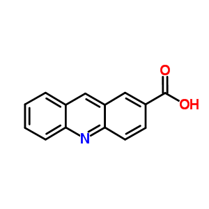 Acridine-2-carboxylic acidStructure,54328-73-3Structure Acridine-2-carboxylic acid Structure,54328-73-3Structure