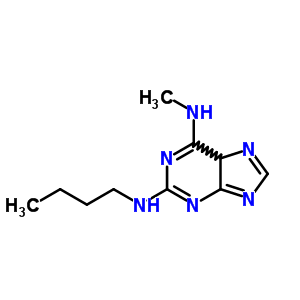 Purine, 2-butylamino-6-methylaminoStructure,5434-24-2Structure Purine, 2-butylamino-6-methylamino Structure,5434-24-2Structure