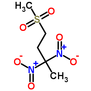 Butane,1-(methylsulfonyl)-3,3-dinitro-Structure,5437-69-4Structure Butane,1-(methylsulfonyl)-3,3-dinitro- Structure,5437-69-4Structure