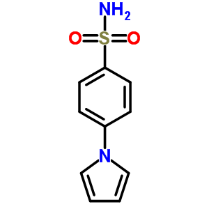 Benzenesulfonamide,4-(1h-pyrrol-1-yl)-Structure,5438-30-2Structure Benzenesulfonamide,4-(1h-pyrrol-1-yl)- Structure,5438-30-2Structure
