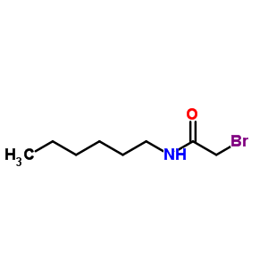 Acetamide,2-bromo-n-hexyl-Structure,5439-32-7Structure Acetamide,2-bromo-n-hexyl- Structure,5439-32-7Structure